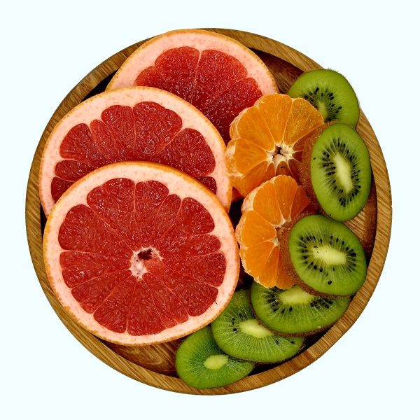 Дошка сервірувальна кругла мала 19 см бук 