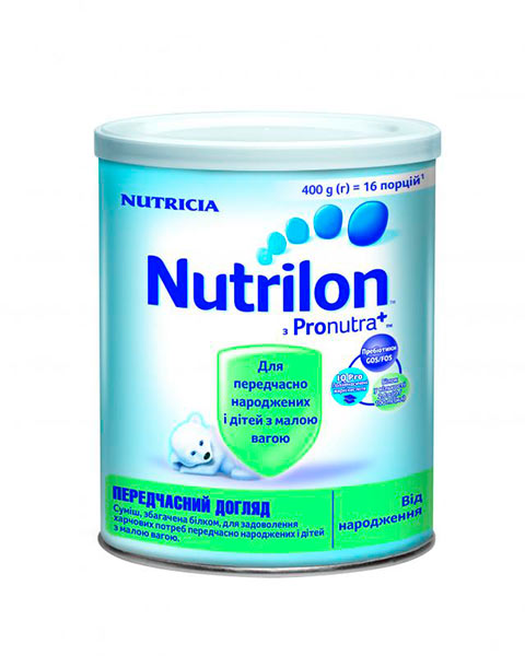 Сухая молочная смесь Nutrilon Преждевременный уход 400 г 8712400745307