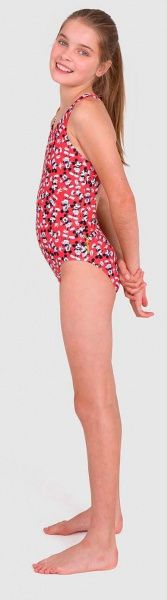 Купальник Speedo ALV_MEDALIST_1PC_JF 8-12520F352 р.13-14 красно-белый