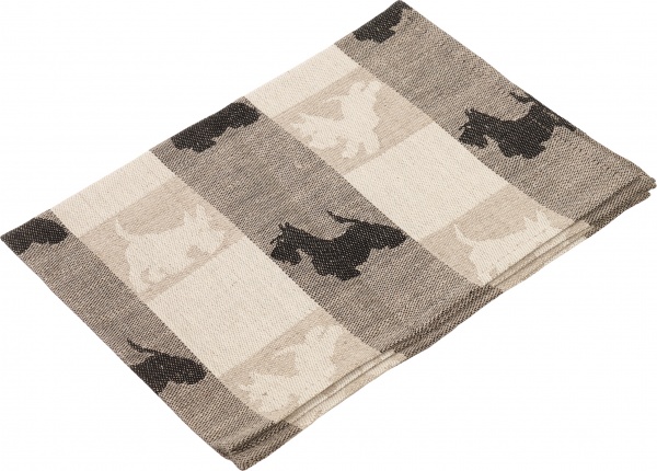 Рушник жакардовий Террі собаки 37x48 см різнокольоровий 