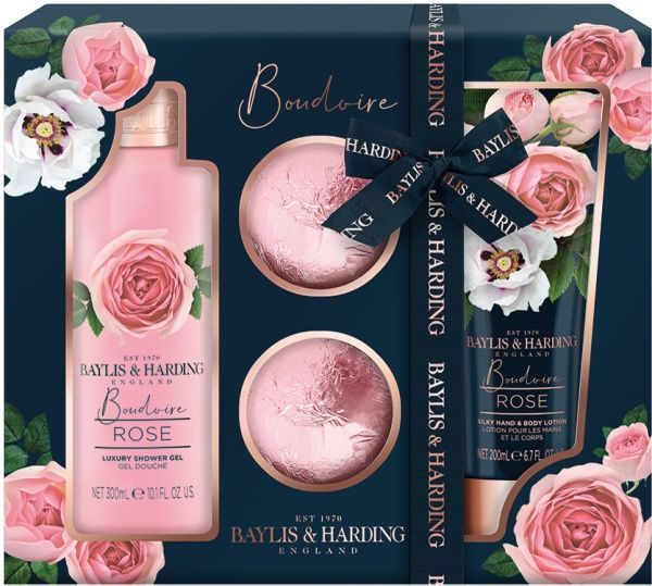 Набор подарочный для женщин Baylis&Harding Boudoire Rose BD204PSET