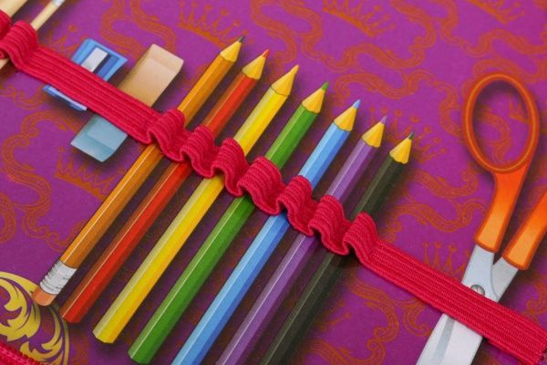 Папка для труда А4 на молнии ПР-01 Апельсин