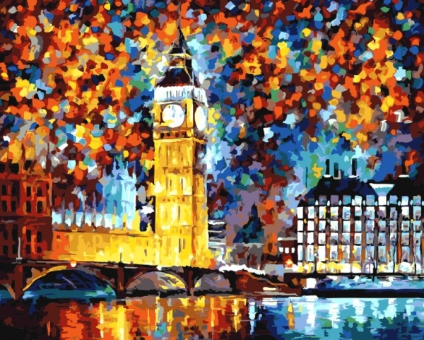 Картина за номерами Біг-Бен bk_1302 40x50 см BookOpt 