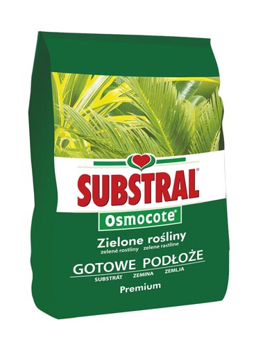 Добриво Substral торфосуміш для зелених рослин 3л