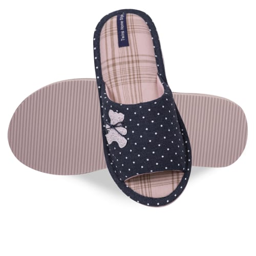 Капці домашні Twins HS-VL Bear 7224 рожевий 