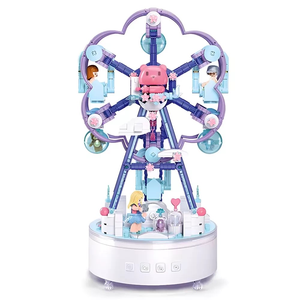 Конструктор Sluban Music Box Музыкальная карусель Аттракцион 620 дет. M38-B1170