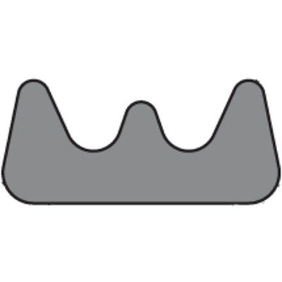 Уплотнитель SD-40X/9-0 E 9x4 мм 24 м белый