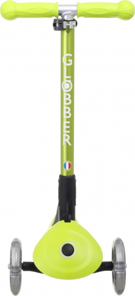 Самокат Globber Primo Foldable Lights зеленый 432-106-2 