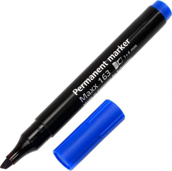 Маркер перманентний Schneider 1-4 мм S19971 синій 