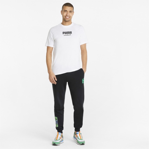 Штани Puma x MINECRAFT Sweatpants 53437701 р. L чорний