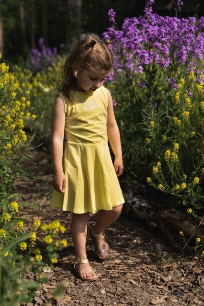 Платье Koko Noko р.110 желтый T46923-37 