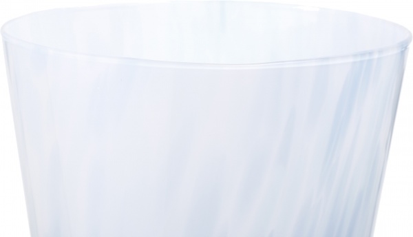 Ваза Wrzesniak Glassworks Confetti 24 см бело-сине-голубой 