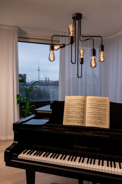 Лампа светодиодная Osram Vintage FIL Edisson 818 SM 3,4 Вт прозрачная E27 220 В 1800 К 