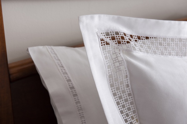 Комплект постільної білизни Veronica Lace 2 білий Gul Guler 