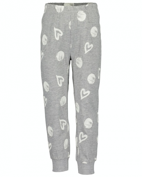 Піжама для дівчаток Blue Seven р.134 сірий меланж 777523 X5950 