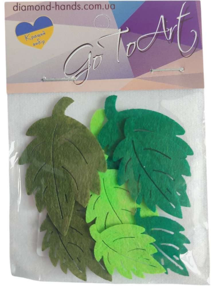 Декор из фетра GoToArt Зеленая роща 9 шт. 125407