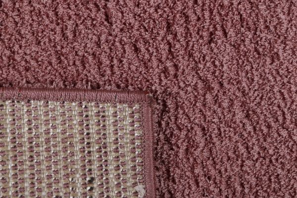 Ковер Ozkaplan Karpet Gold Shaggy темно-розовый 1,5x2,2 м