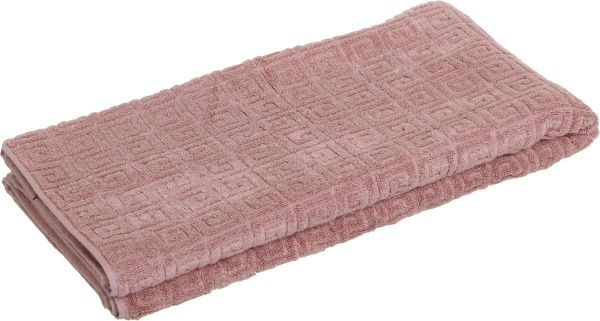 Полотенце махровый Греция 100x150 см пудровый Luna 