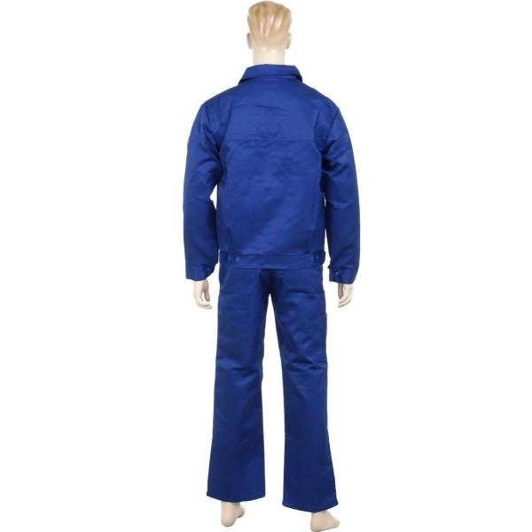 Костюм рабочий Торнадо Евро (куртка и полукомбинезон) рост 3/4 р. 52-54 васильковый