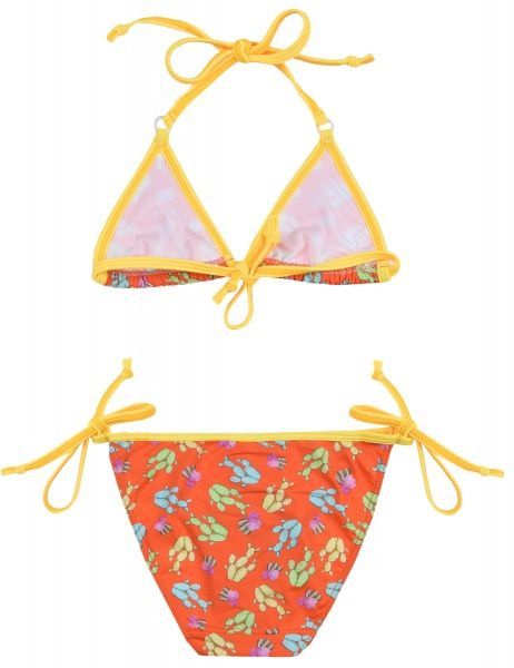 Купальник для девочек Bibo 8015 р.128 оранжевый 