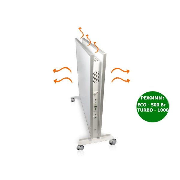 Обогреватель керамический ECOTEPLO DUO 1000 ME (белый)