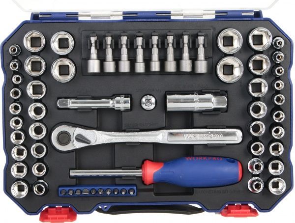 Набір головок і біт WORKPRO 63 шт. W003070