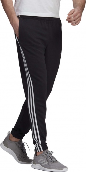 Брюки Adidas M 3S FT TE PT GK8829 р. L черный