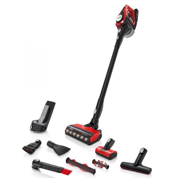 Пылесос аккумуляторный Bosch BCS8214ANM red 