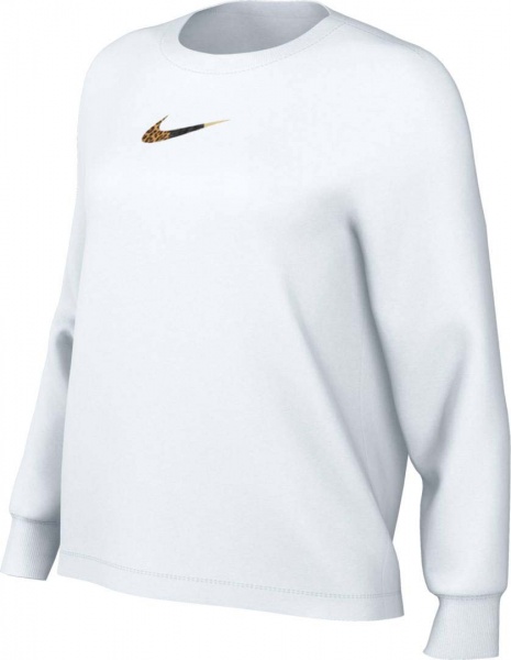 Футболка Nike W NSW TEE LS BOXY PATCH DM2804-100 р.M білий