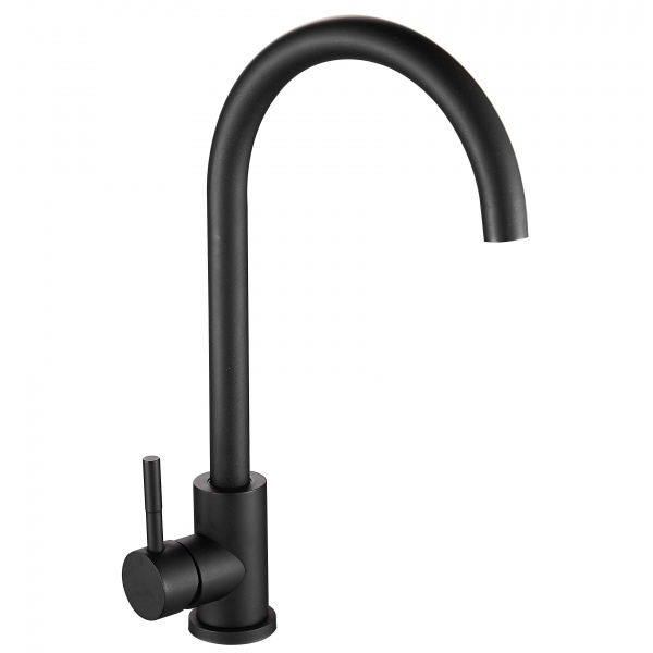 Смеситель для кухни RJ Rainbow RBSS556-8В черный матовый