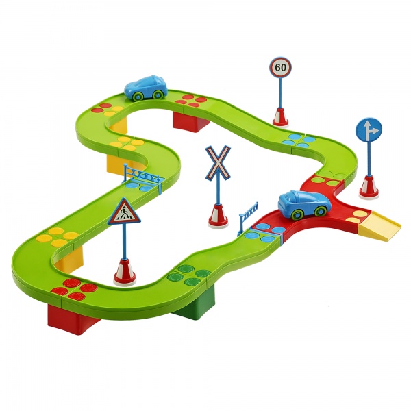 Конструктор ЮНІКА АВТОТРЕК (52 деталі) 0682