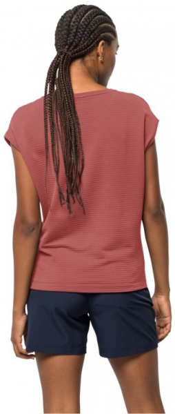 Футболка Jack Wolfskin FLORELL BOX T W 1809071_2183 р.M рожевий