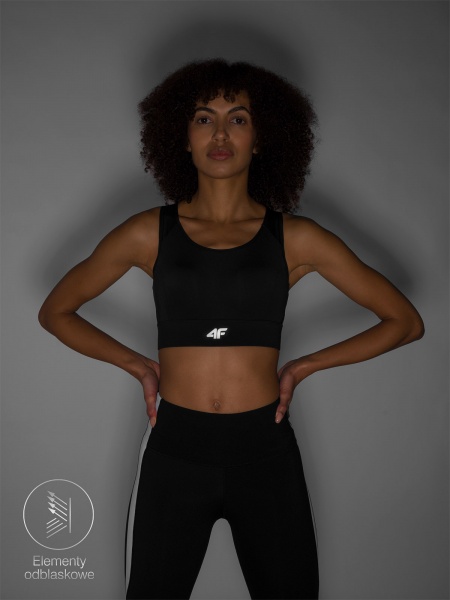 Бра 4F SPORT BRA 4FRSS23USBAF091-20S р.M чорний