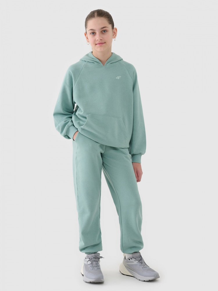 Штани 4F TROUSERS CAS F0950 4FJWSS25TTROF0950-47S р. 158 бірюзовий