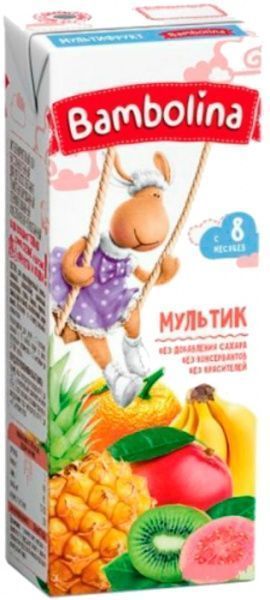 Сік Bambolina мультифруктовий