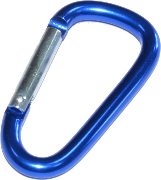 Карабин D-образный алюминиевый FT 8x80 мм