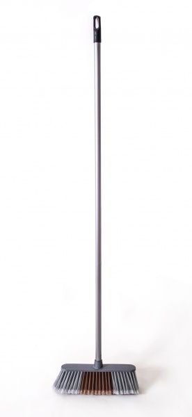 Метла для уборки серая, с ручкоюй 110 см UP! (Underprice)
