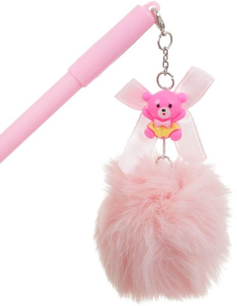 Ручка гелевая розовая You + My 