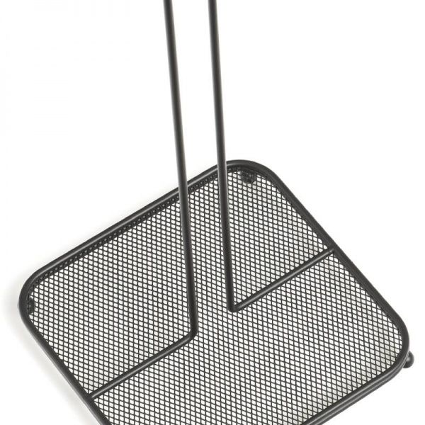 Тримач паперових рушників 16,3x16,3x31,8 см чорний метал Zeller