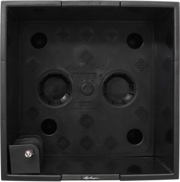 Вазон пластиковый Lechuza Cubico 40 квадратный 120л белый (18191) 