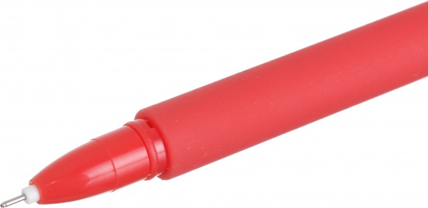 Ручка гелевая Друзья Санты красный 