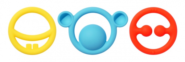 Прорізувач Moluk Nigi+Nagi+Nogi яскраві 3 шт.(43400)