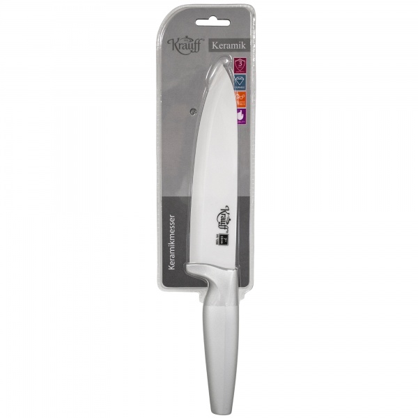 Ніж керамічний 18 см silver 29-250-037 Krauff 
