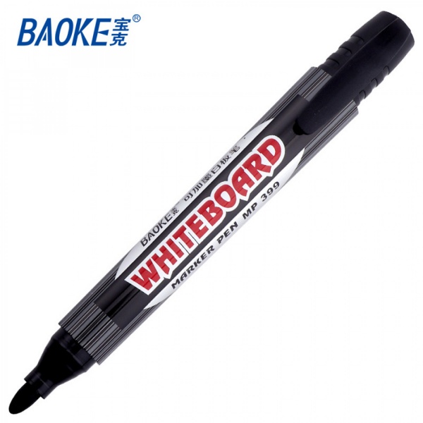 Маркер для білої дошки Baoke 2,5 мм чорний MARK-BOA-BAOMP399AB 
