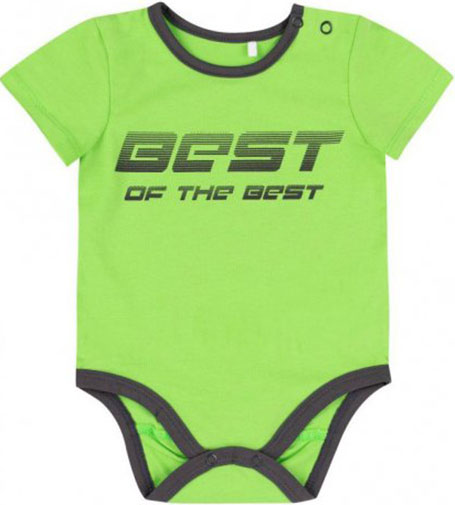 Боди для мальчика Bembi БД190 р.80 салатовый 1190011035.T00 