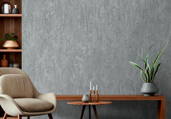 Обои виниловые на флизелиновой основе Vinil Бетон ЭШТ 5-1563 1,06x10,05 м 