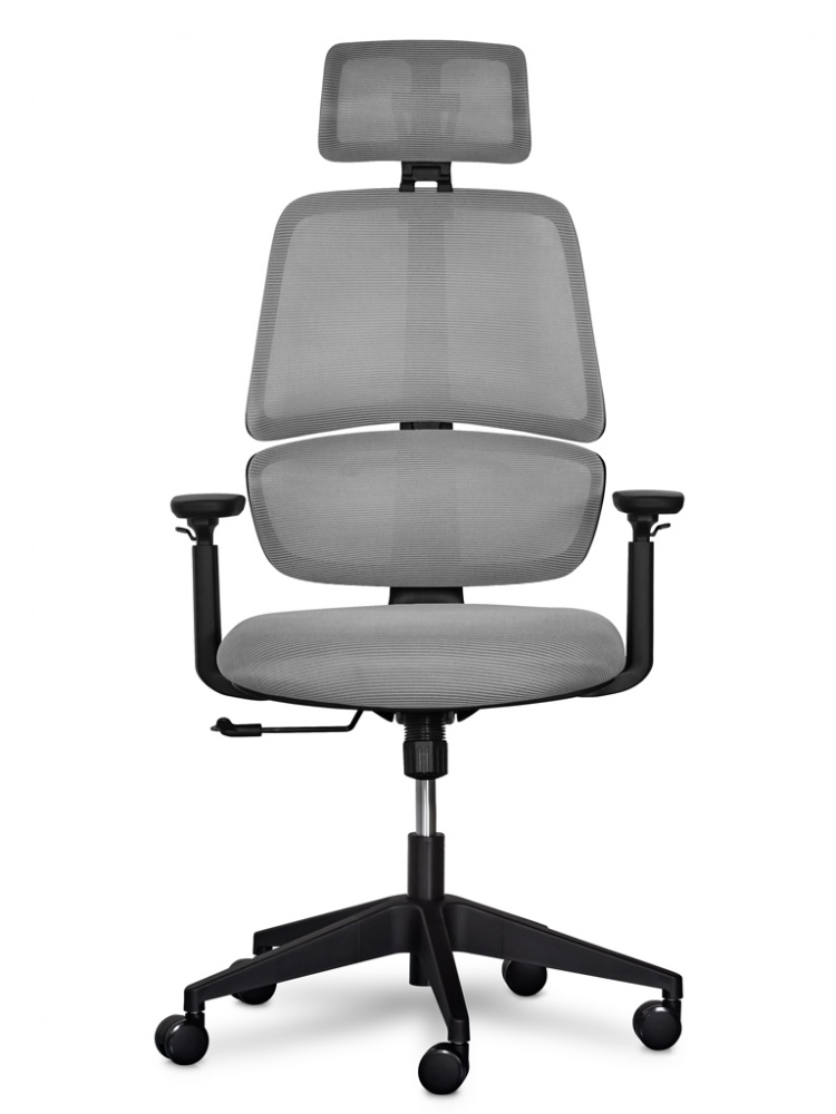 Крісло Mealux Leo Air Dark Grey (Y-543 KBG) сірий