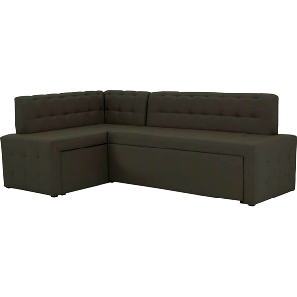 Уголок кухонный Кедр Карат 7 две ниши мокко