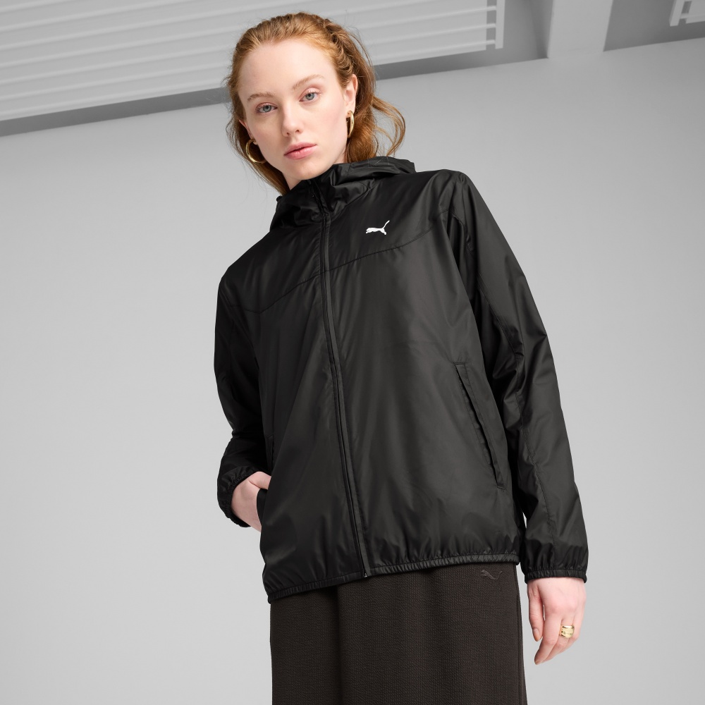 Вітрівка жіноча Puma Ess Regular Windbreaker 68513301 р.XS чорна