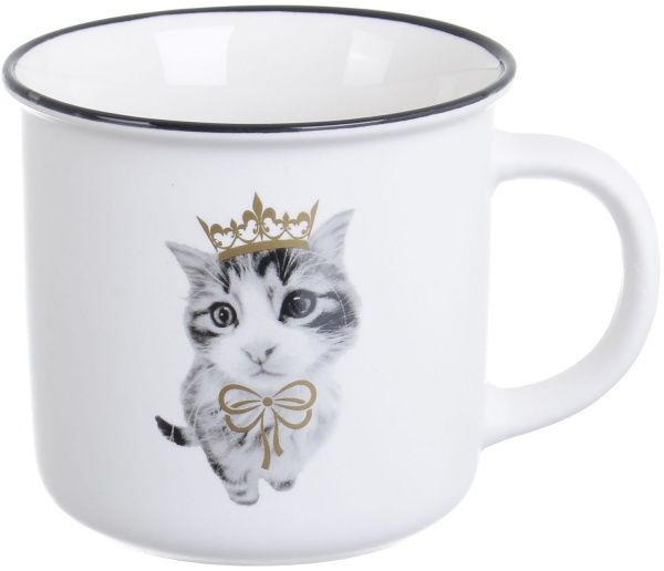 Чашка Cats Bow 380 мл фарфор Fiora